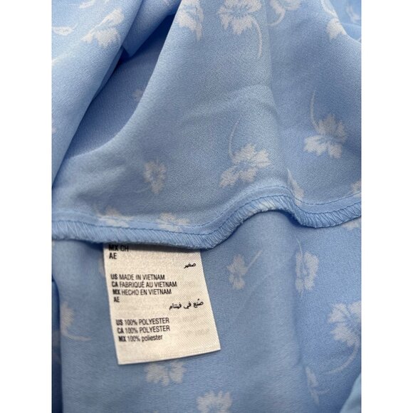 INC International Concepts Women's Printed Surplice Top, Bridget Ditsy, Sz. S - Picture 8 of 12